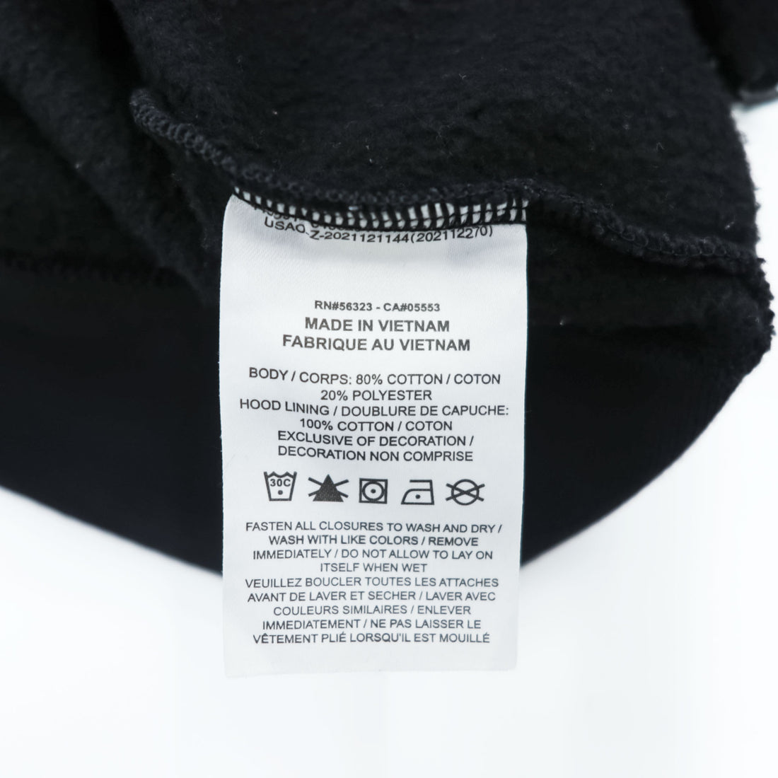 Jordan Jumpman Full-Zip Hoodie Black Cotton-Blend Fleece Logo Chest Small Swoosh L