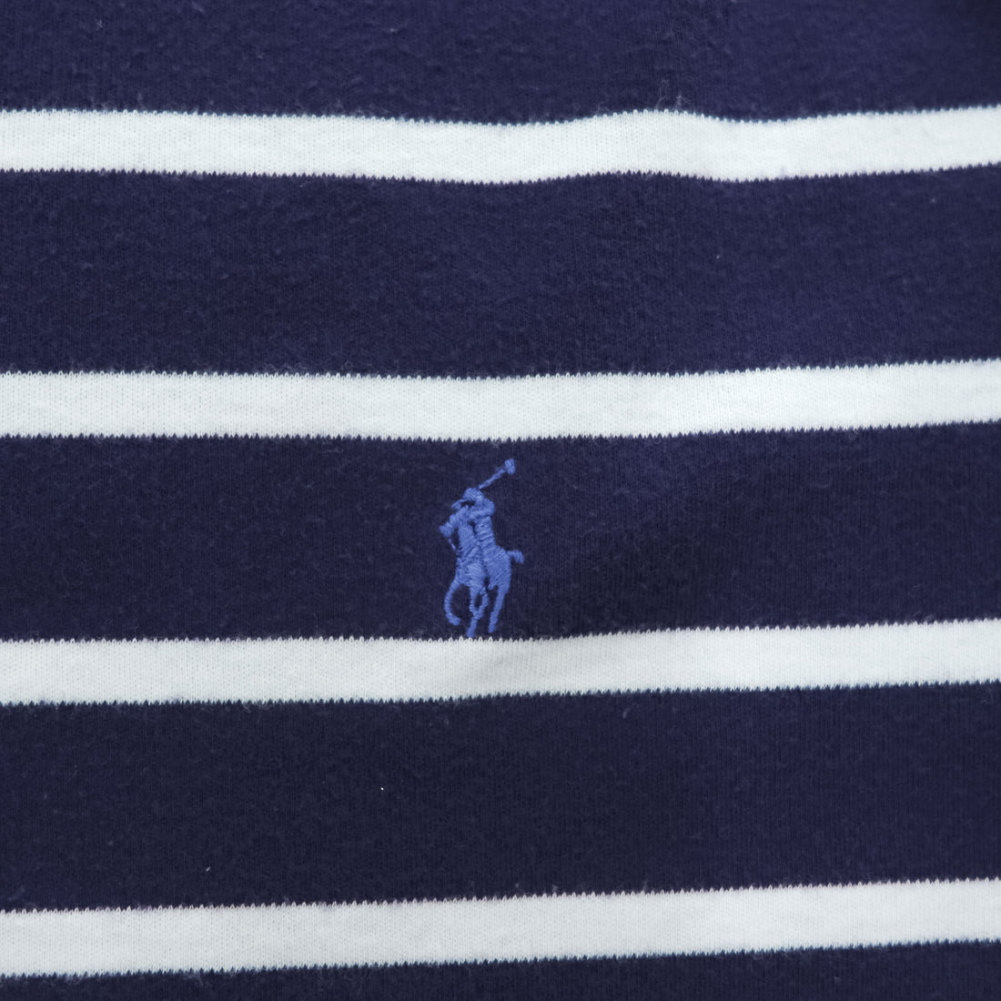 Polo Ralph Lauren 90年代 ビッグサイズ ボーダー ポロシャツ XL ネイビー スモールポニー ロゴ 刺繍