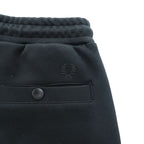 FRED PERRY イージーパンツ トラックパンツ ジャージ L センタープレス ブラック ワンポイントロゴ F4464