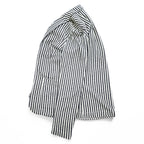 HARRIS WHARF LONDON Italian Made Cotton Pile Striped Tailored Jacket Summer Jacket Blazer 48 C8Z22PDS