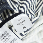 HARRIS WHARF LONDON Italian Made Cotton Pile Striped Tailored Jacket Summer Jacket Blazer 48 C8Z22PDS