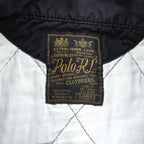Polo Ralph Lauren ポロシャツ L ブラック 鹿の子 エンブレム ナンバリング ワッペン