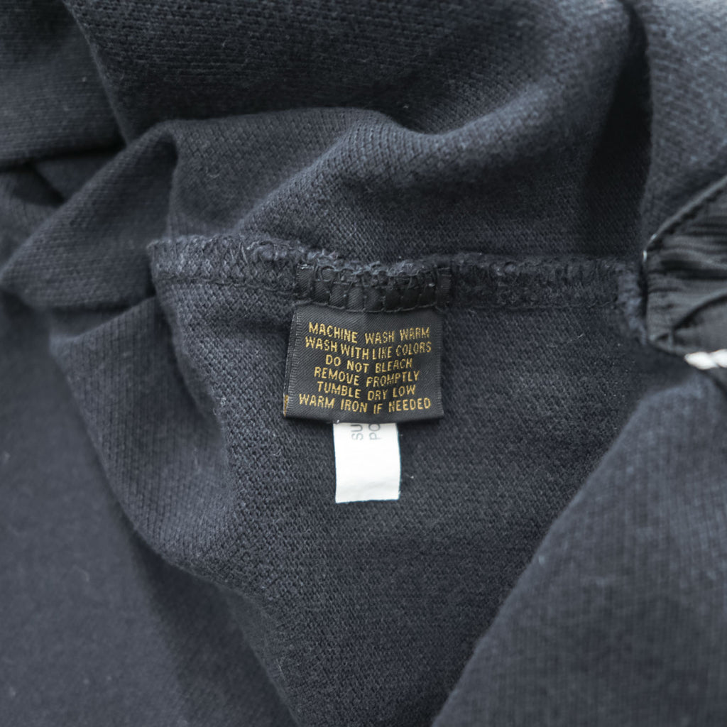 Polo Ralph Lauren ポロシャツ L ブラック 鹿の子 エンブレム ナンバリング ワッペン