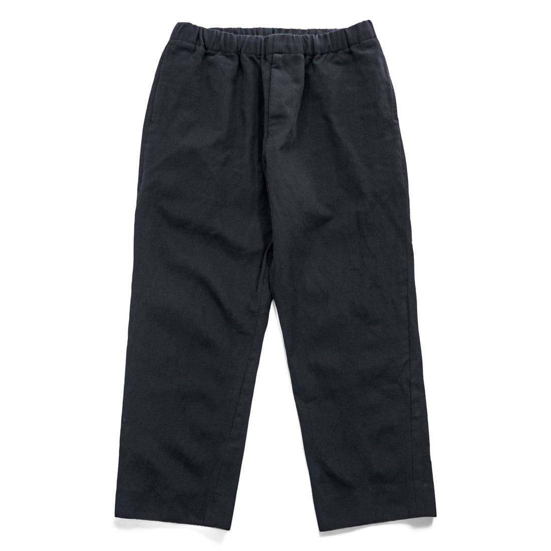 AURALEE 日本製 イージーパンツ スラックス パンツ 3 ブラック WOOL KERSEY EASY PANTS A7AP03BK