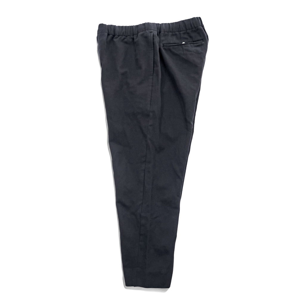 AURALEE Japan Made Slacks Pants 3 Black WOOL KERSEY EASY PANTS A7AP03BK