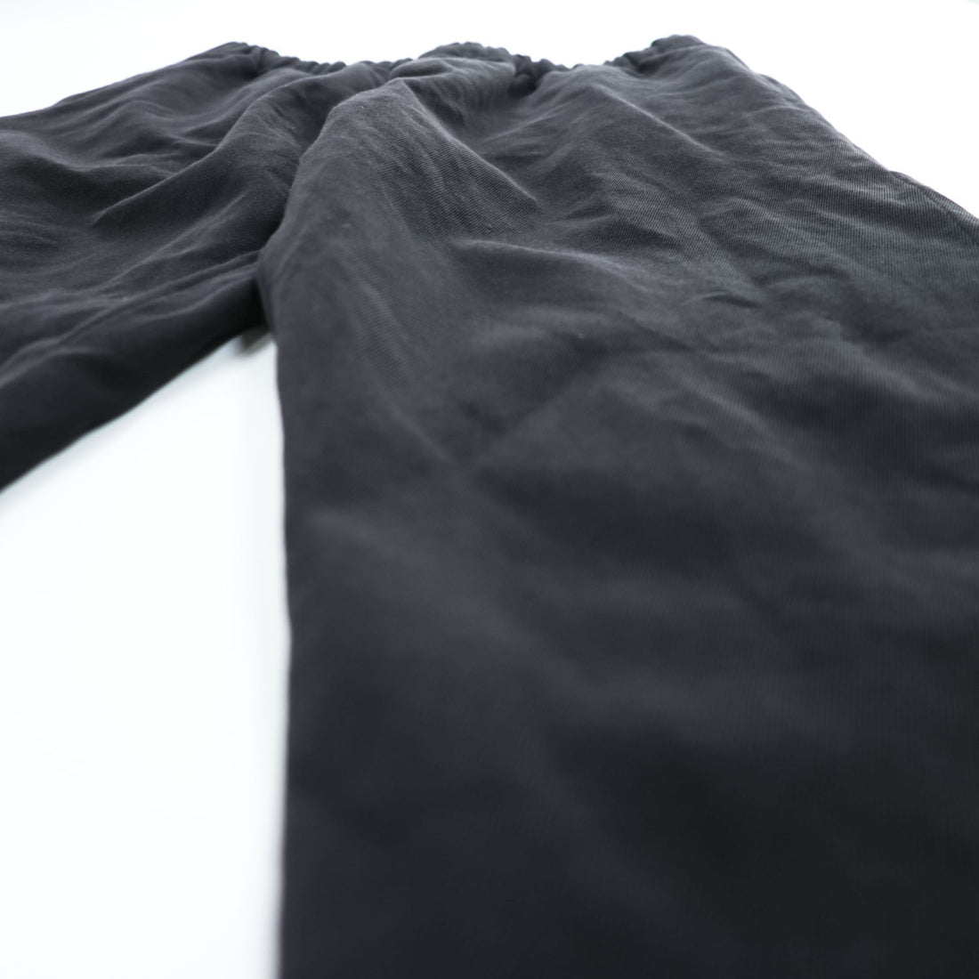 AURALEE Japan Made Slacks Pants 3 Black WOOL KERSEY EASY PANTS A7AP03BK