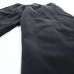 AURALEE Japan Made Slacks Pants 3 Black WOOL KERSEY EASY PANTS A7AP03BK