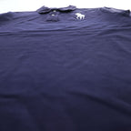 Polo Ralph Lauren 鹿の子 ビッグポニー 刺繍 ポロシャツ CLASSIC FIT ネイビー