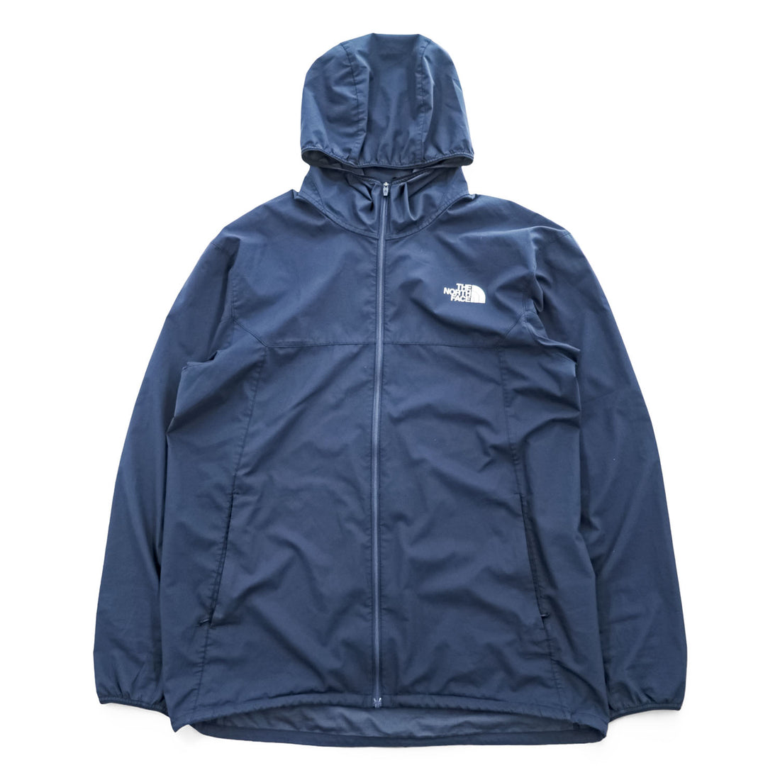THE NORTH FACE エニータイムウインドフーディー ES Anytime Wind Hoodie ウィンドブレーカー シェル ジャケット XL ドローコード UVガード 撥水加工 NP72385
