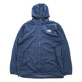 THE NORTH FACE ES Anytime Wind Hoodie Mountain Parka Shell Rain Jacket UV Guard Water Repellent XL Navy NP72385