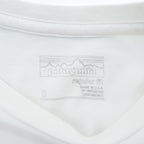 Patagonia USA-Made T-Shirt, Size S, Fitzroy Paddle Van White, Printed, Regular Fit, Taiwan 39326