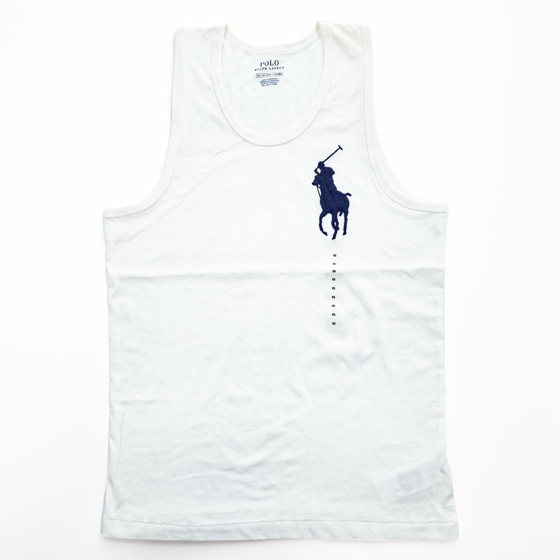 Polo Ralph Lauren タンクトップ XS ホワイト ビッグポニー 未使用品
