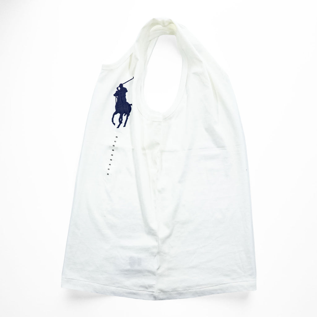 Polo Ralph Lauren Tank Top, Size XS, White, Big Pony, Unused