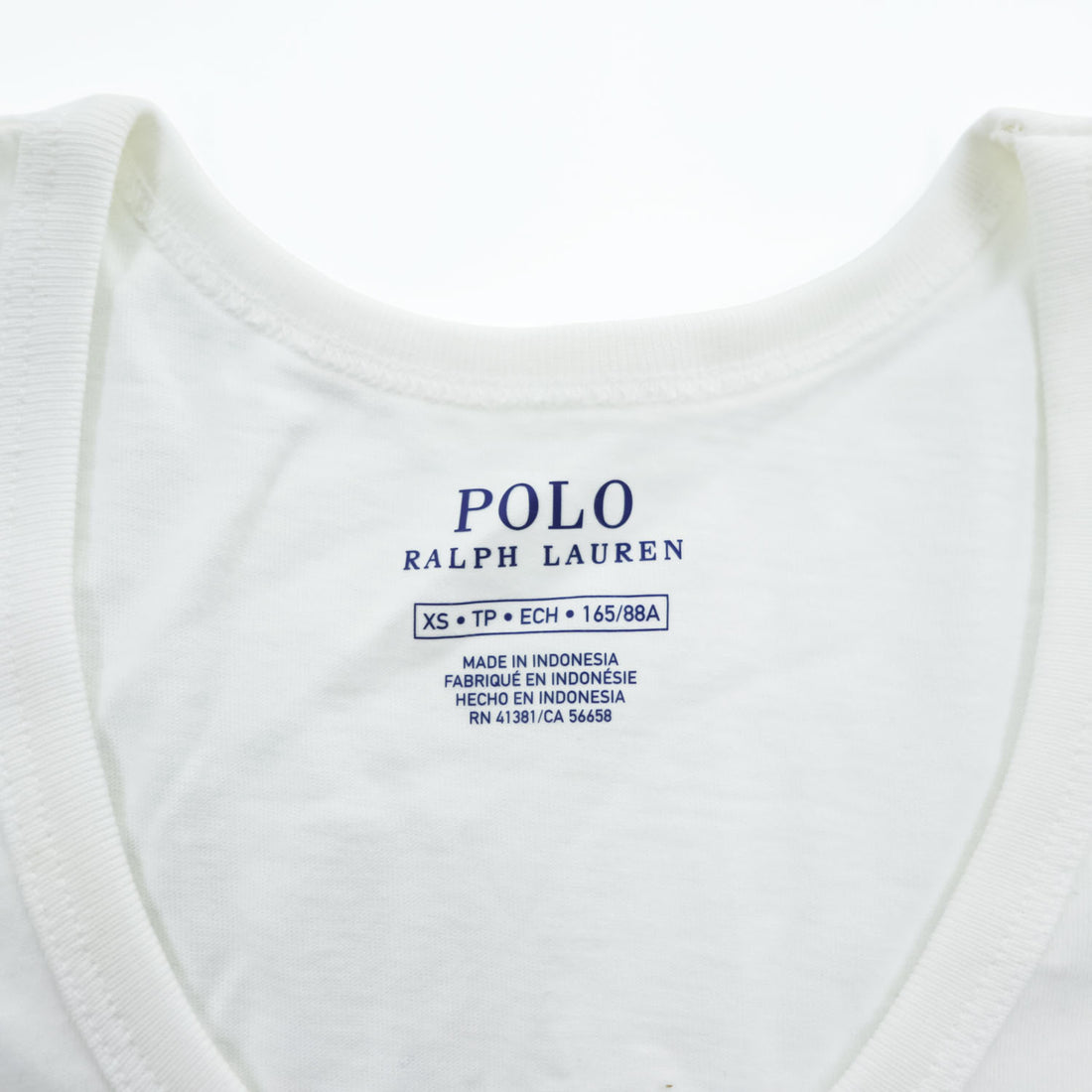 Polo Ralph Lauren Tank Top, Size XS, White, Big Pony, Unused