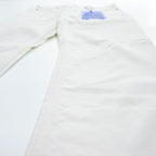 Acne Studios Bla Konst Jeans Log White 5-pocket Button Fly 100% Cotton White Size 28/32