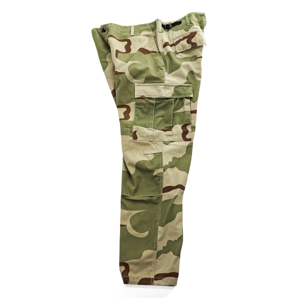 RED HEAD VINTAGE Cargo Work Pants Double Knee Camouflage Khaki Green, Beige, Brown L