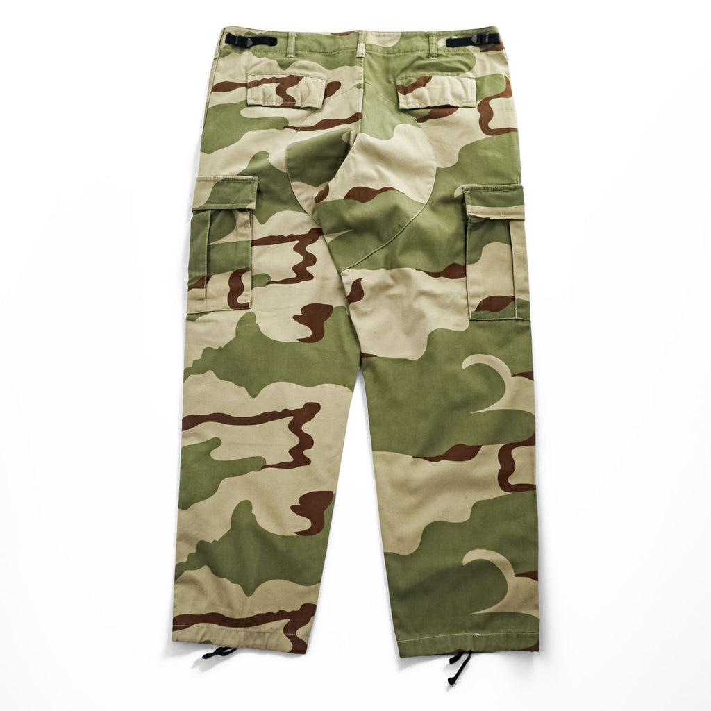 RED HEAD VINTAGE Cargo Work Pants Double Knee Camouflage Khaki Green, Beige, Brown L