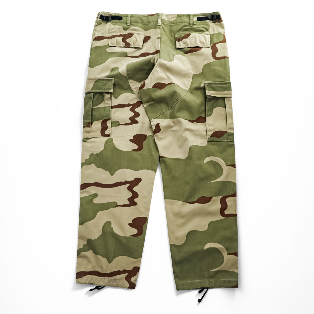 RED HEAD VINTAGE Cargo Work Pants Double Knee Camouflage Khaki Green, Beige, Brown L