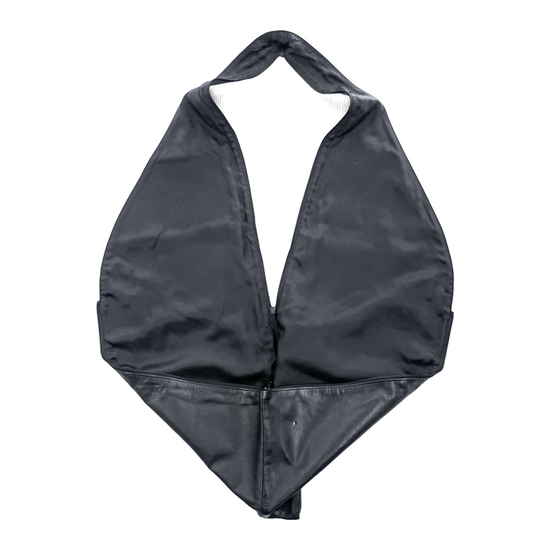 T.A.S ティーエーエス 2WAY VEST BAG レザーベストバッグ FREE ワンショルダーバッグ レザーベスト ブラック