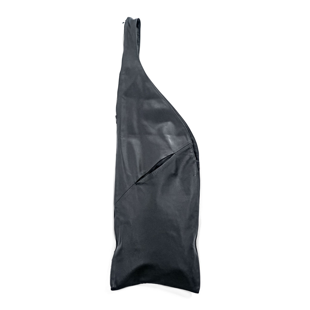 T.A.S ティーエーエス 2WAY VEST BAG レザーベストバッグ FREE ワンショルダーバッグ レザーベスト ブラック