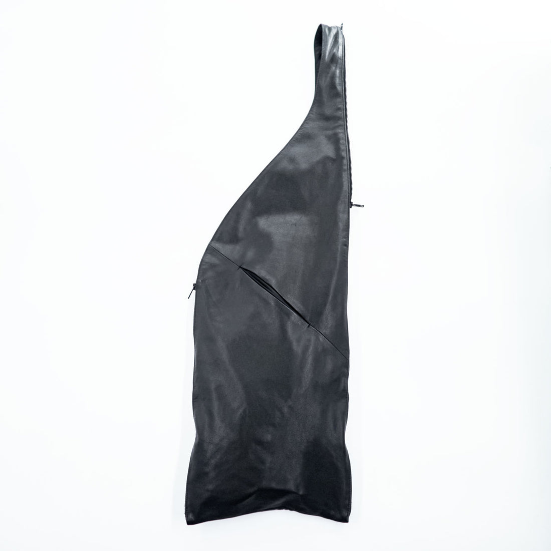 T.A.S ティーエーエス 2WAY VEST BAG レザーベストバッグ FREE ワンショルダーバッグ レザーベスト ブラック