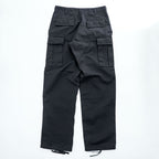 TRU-SPEC BDU Cargo Pants Black 60/40 Cotton-Poly Button Fly Drawcord Hem Reinforced Knee W31-35in