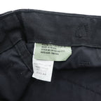 TRU-SPEC BDU Cargo Pants Black 60/40 Cotton-Poly Button Fly Drawcord Hem Reinforced Knee W31-35in