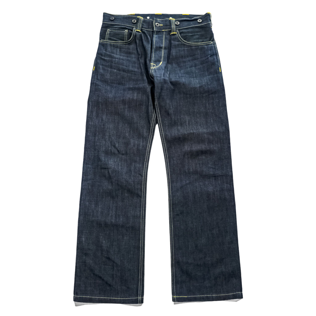 PIKE BROTHERS デニムパンツ 11oz selvedge ジーンズ 1937 Roamer Pant シンチバック サスペンダーボタン リジッド 濃紺 トルコ製