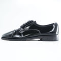 Nunn Bush 8155-01 Mens Dress Shoes Derby Cap Toe Black Polished Leather 9.5 M