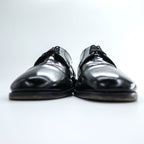 Nunn Bush 8155-01 Mens Dress Shoes Derby Cap Toe Black Polished Leather 9.5 M