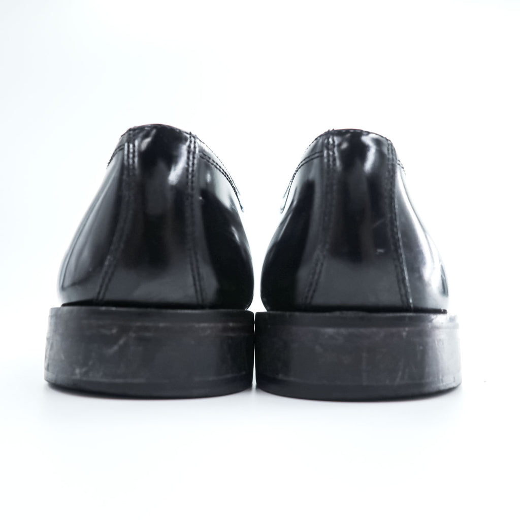 Nunn Bush 8155-01 Mens Dress Shoes Derby Cap Toe Black Polished Leather 9.5 M