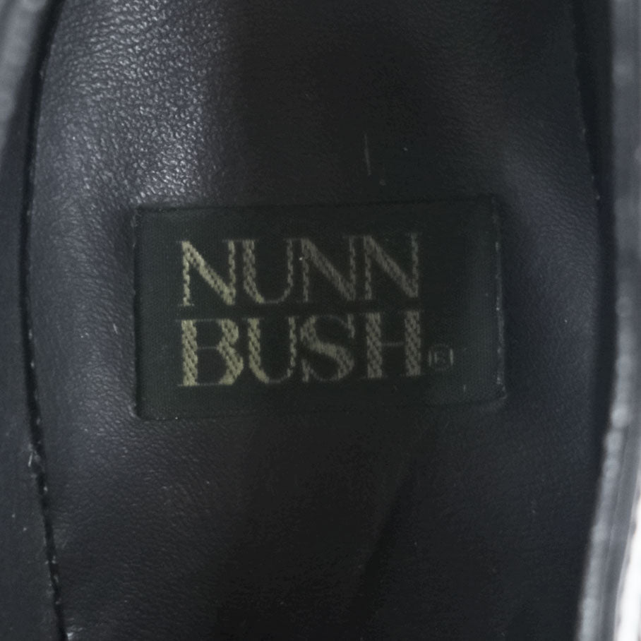 Nunn Bush 8155-01 Mens Dress Shoes Derby Cap Toe Black Polished Leather 9.5 M