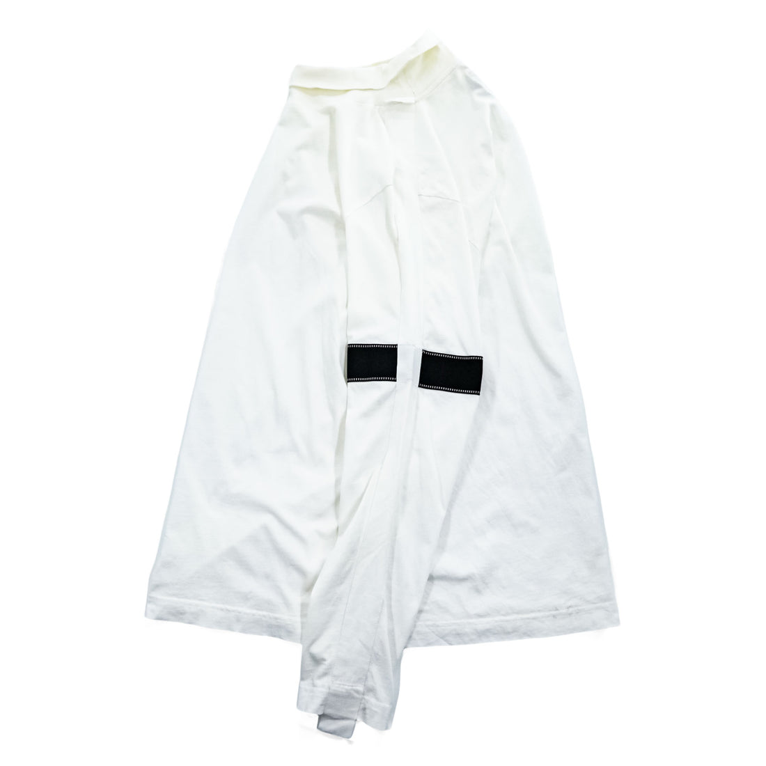 OAMC ハイネック 長袖 ロングスリーブ Tシャツ ロンT L ホワイト サイドライン テープ I024514 ポルトガル製