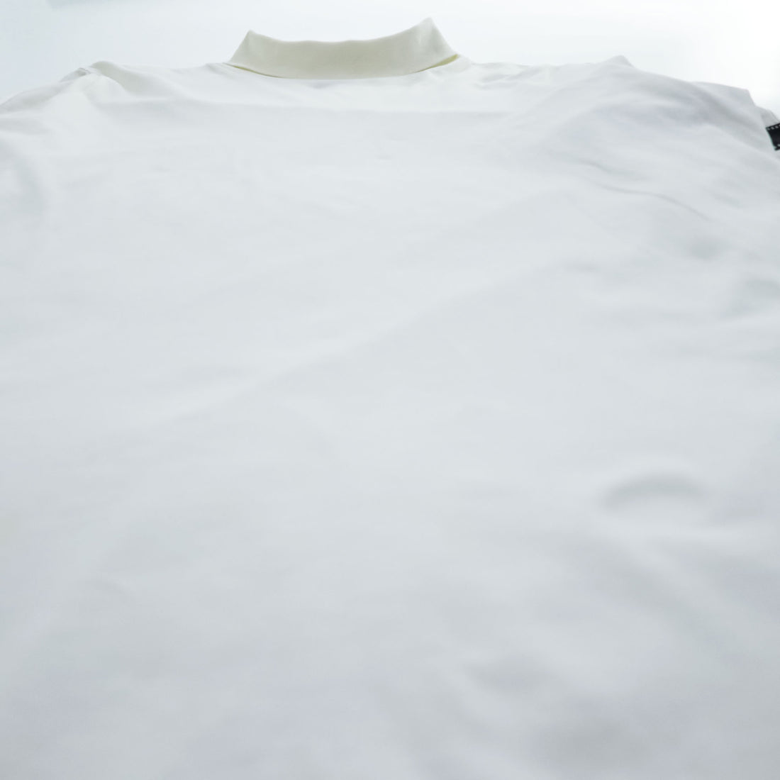 OAMC ハイネック 長袖 ロングスリーブ Tシャツ ロンT L ホワイト サイドライン テープ I024514 ポルトガル製