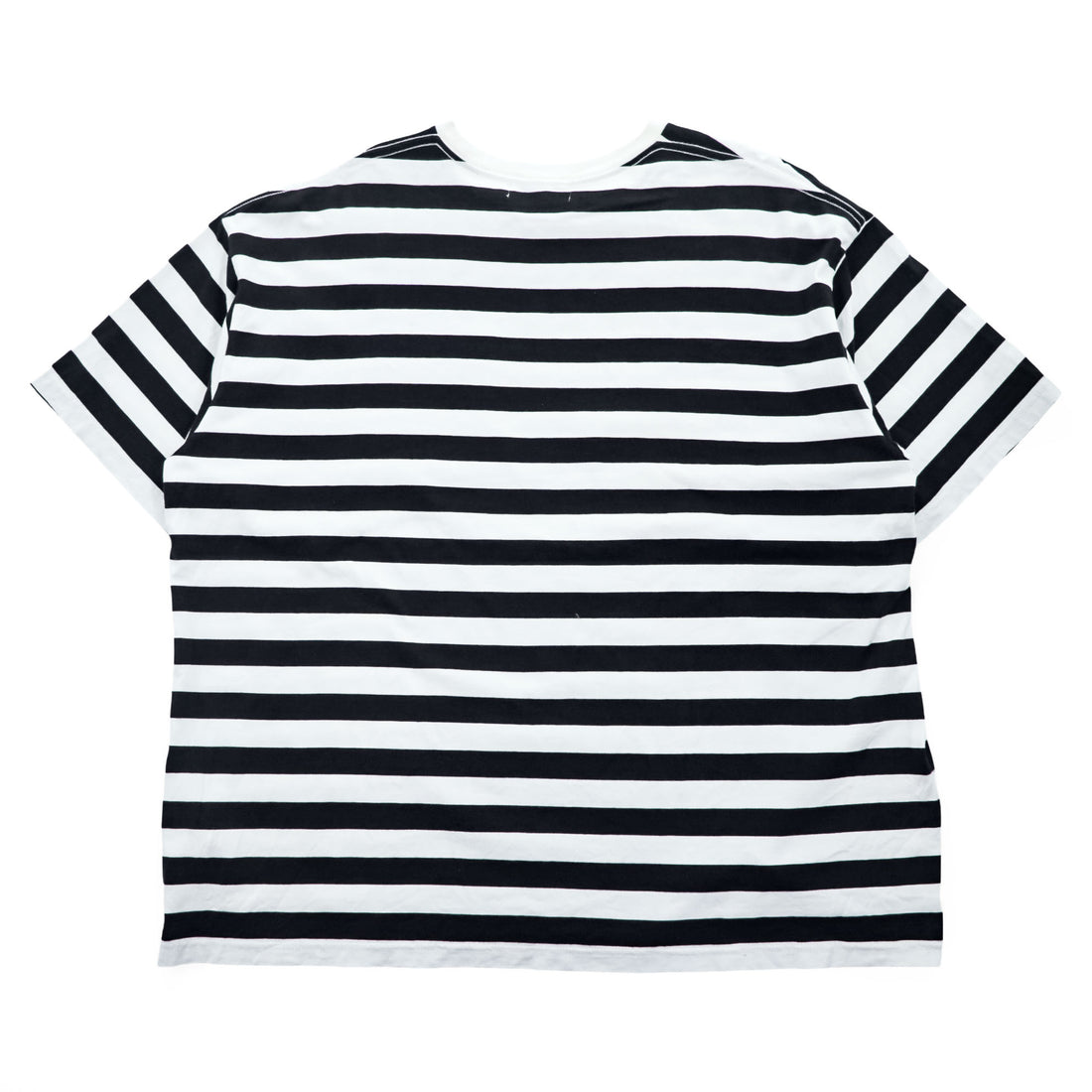 Graphpaper 日本製 BORDER S/S POCKET TEE ボーダー ポケット Tシャツ M ホワイト ブラック GM201-70149B