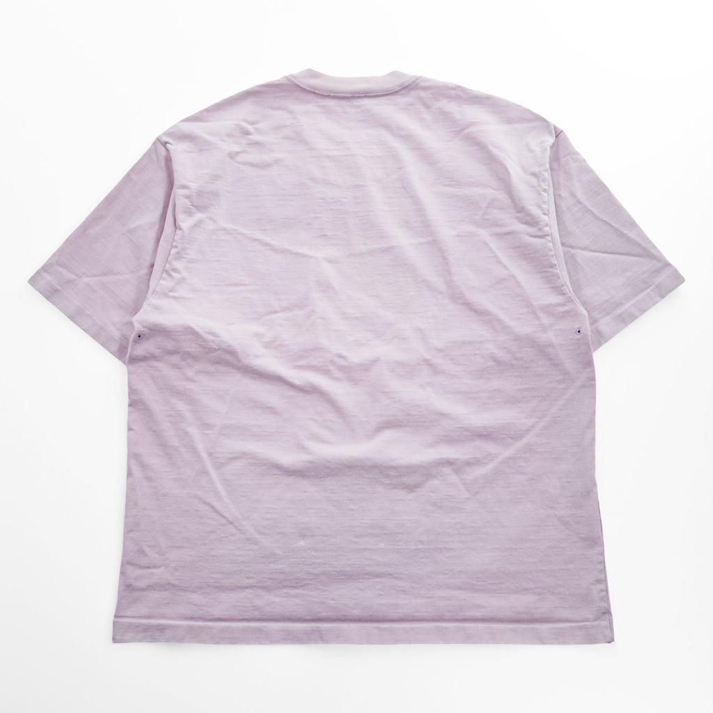 AURALEE 日本製 STAND UP TEE ポケット Tシャツ L ライトラベンダー A21ST01SU