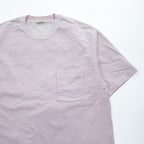 AURALEE 日本製 STAND UP TEE ポケット Tシャツ L ライトラベンダー A21ST01SU