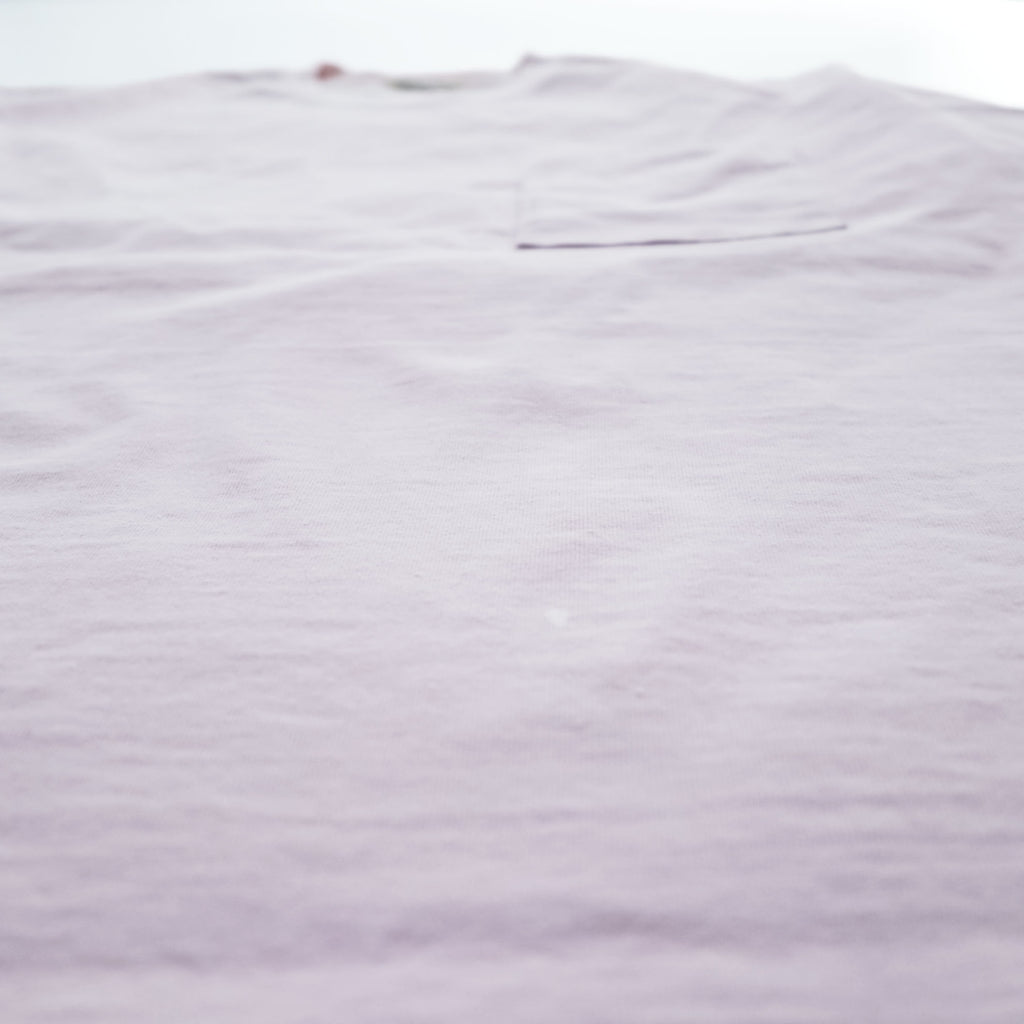 AURALEE 日本製 STAND UP TEE ポケット Tシャツ L ライトラベンダー A21ST01SU