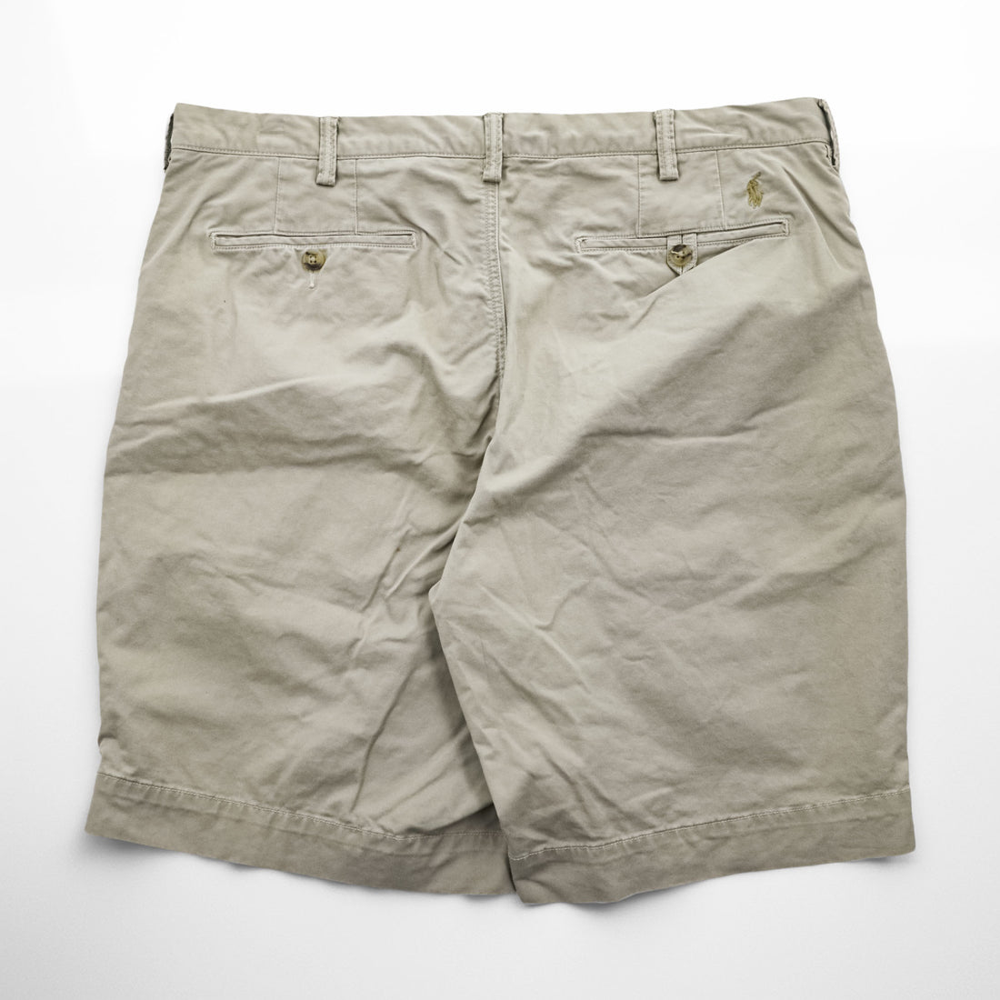 Polo Ralph Lauren 90年代 ヴィンテージ ショートパンツ ハーフパンツ XL ベージュ ストレッチ CLASSIC FIT ポロチノ