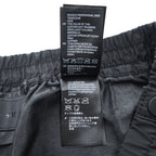ALEXANDER WANG × H&M サイドスナップ レザー トレーニングパンツ M ブラック サイドスリット スナップボタン イージーパンツ