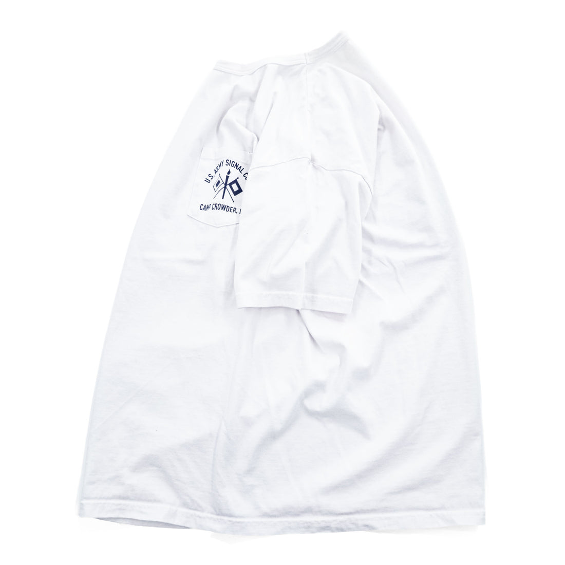 BUZZ RICKSON'S USA製 ポケット Tシャツ XL ホワイト U.S.ARMY SIGNAL CORPS