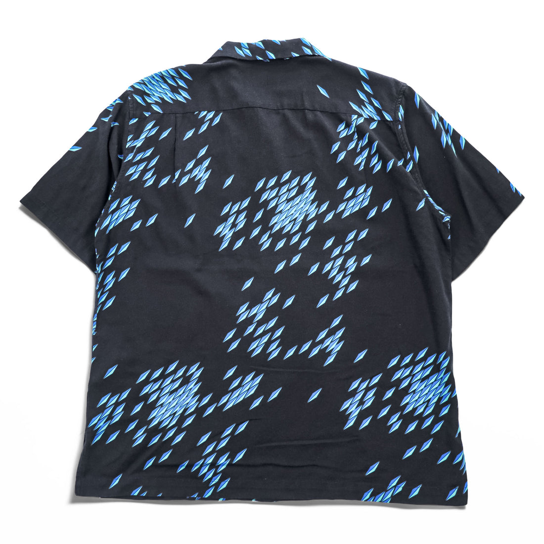 reyn spooner アロハシャツ 半袖 オープンカラーシャツ M ブラック ブルー 総柄 JOURNAL STANDARD relume別注 20-051-464-0140-1-0 未使用品