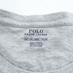 Polo Ralph Lauren ビッグサイズ ポケット Tシャツ 4XL グレー スモールポニー ロゴ 刺繍