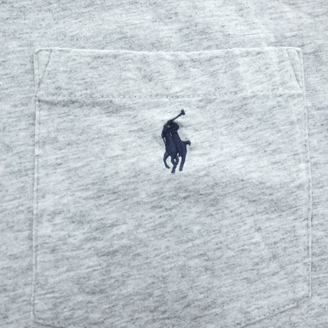 Polo Ralph Lauren ビッグサイズ ポケット Tシャツ 4XL グレー スモールポニー ロゴ 刺繍