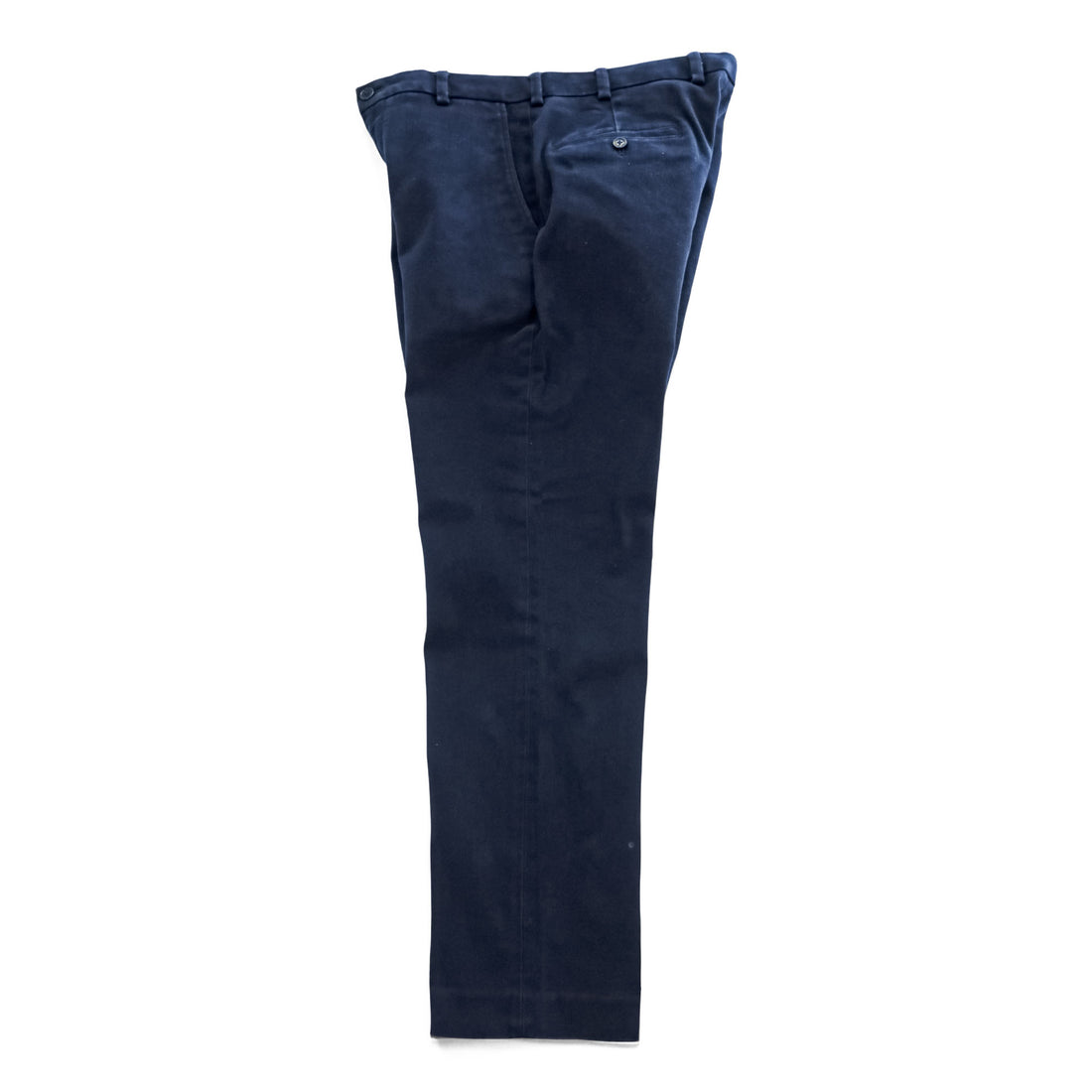 Brooks Brothers モールスキン チノパンツ L ネイビー ストレッチ CLARK テーパード