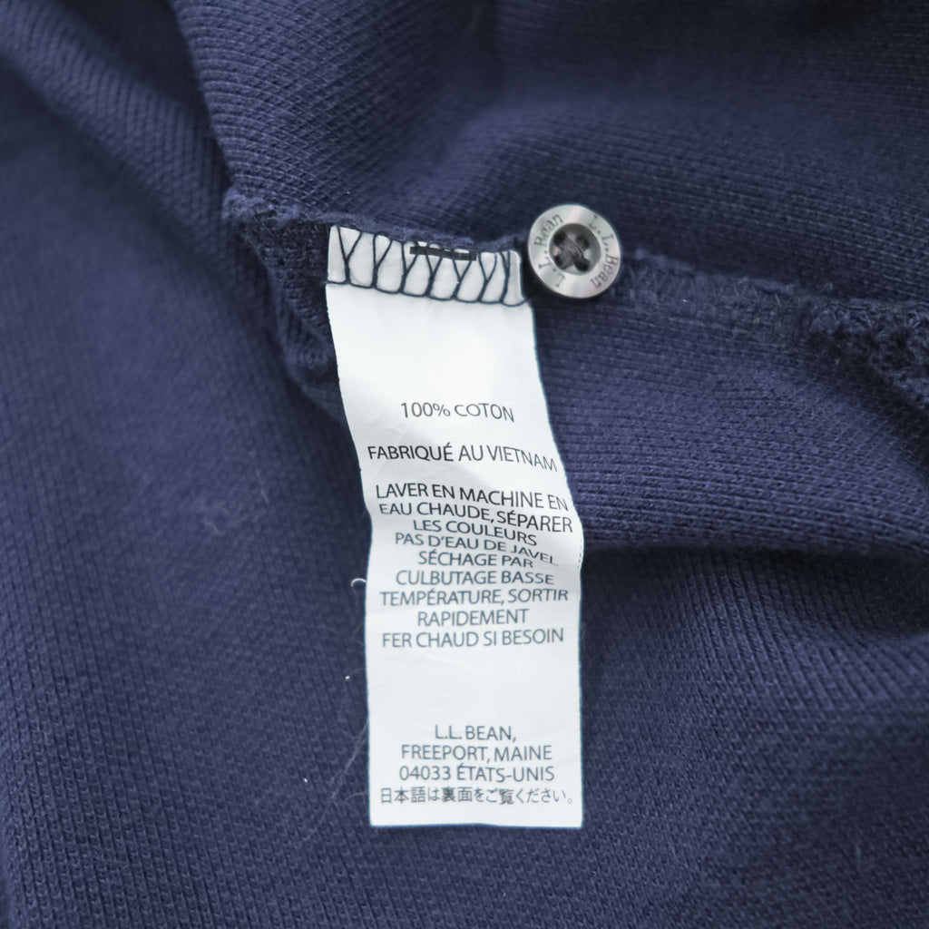 L.L.Bean ポロシャツ XL ネイビー TRADITIONAL FIT 鹿の子 ビッグサイズ 233438