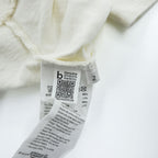 blurhms ROOTSTOCK 日本製 Print Tee STANDARD Tシャツ ホワイト 両面プリント W-W 88/12 bROOTS25S35F