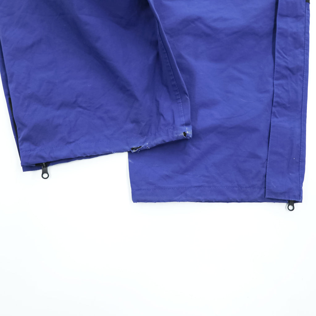 THE NORTH FACE ゴアテックス GORE-TEX シェル アウトドア パンツ ブルー ブラック 防水 ワイド ベルト付