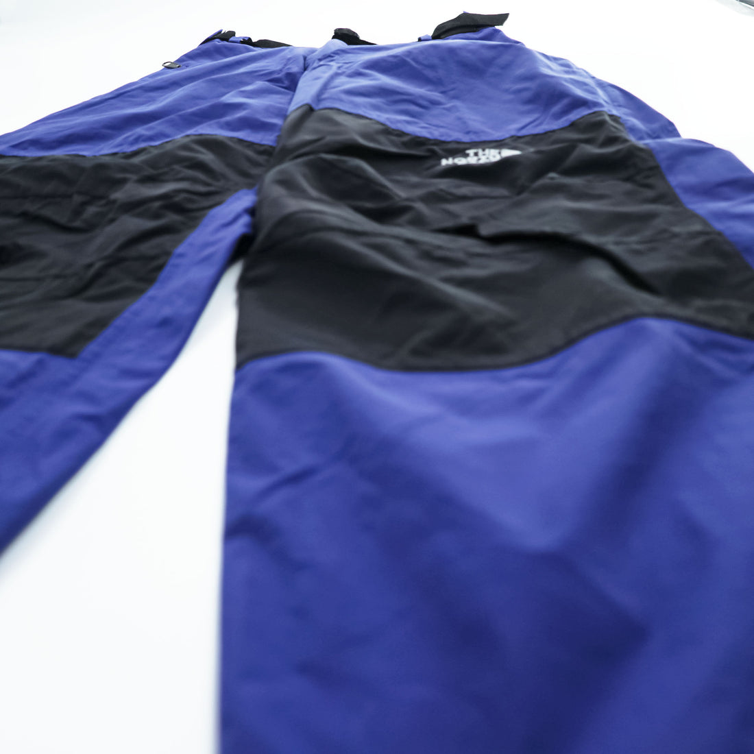 THE NORTH FACE ゴアテックス GORE-TEX シェル アウトドア パンツ ブルー ブラック 防水 ワイド ベルト付