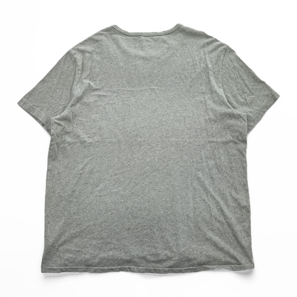 Polo Ralph Lauren Tシャツ 2XL グレー U.S.A 染み込みプリント